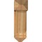Ekena Millwork Traditional Arts and Crafts Rough Sawn Bracket w/ Offset Brace, Western Red Cedar, 8"W x 22"D x 26"H BKT0806X22X26TRA03RWR - alternate 2